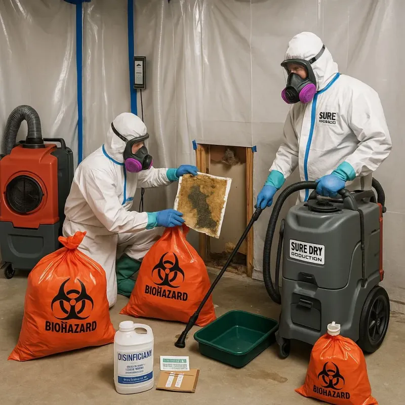 Contaminated Water Handling Protocols process in Trenton, IL